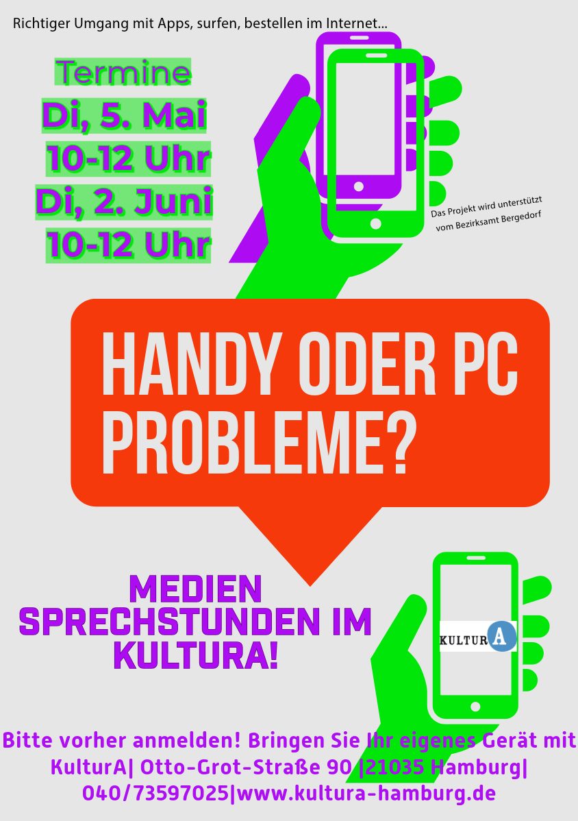 Mediensprechstunde Mai Mediensprechstunde Mai